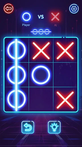 Gameplay screenshot 1 from OX Game - XOXO · Tic Tac Toe - Board game